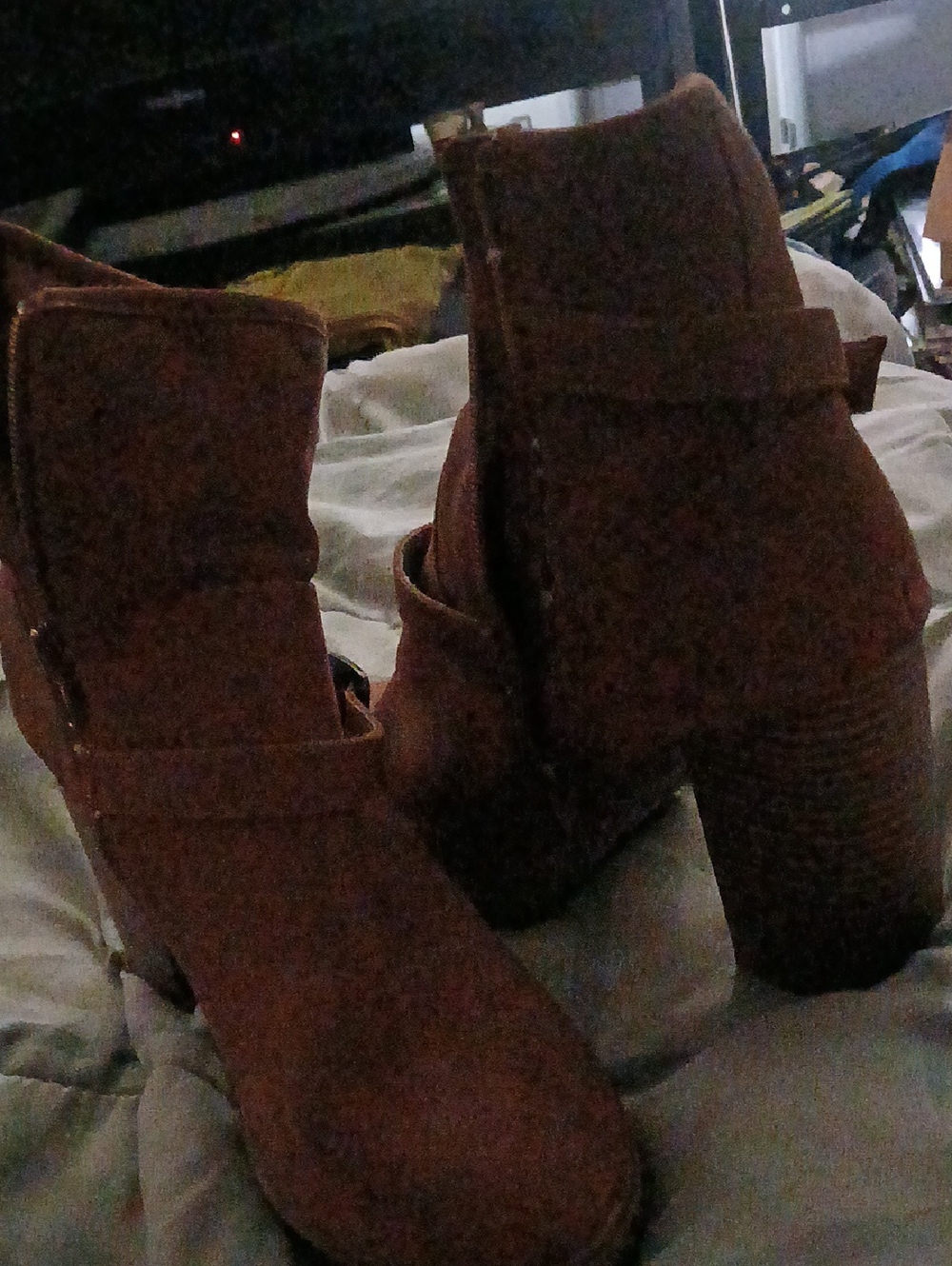 Dakota Women's Brown Suede Ankle Boots